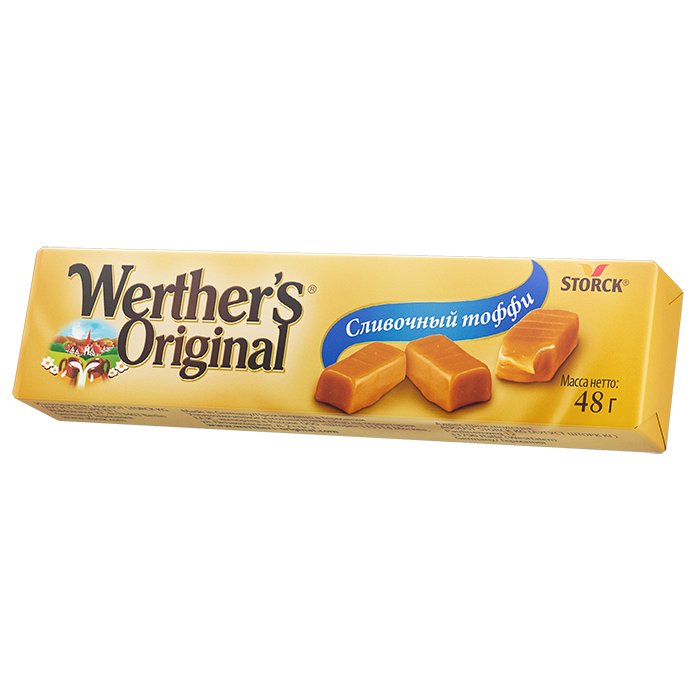 Werthers Original карамель в шоколаде