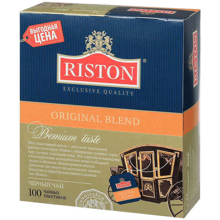 Чай Riston 100 Пакетиков Купить
